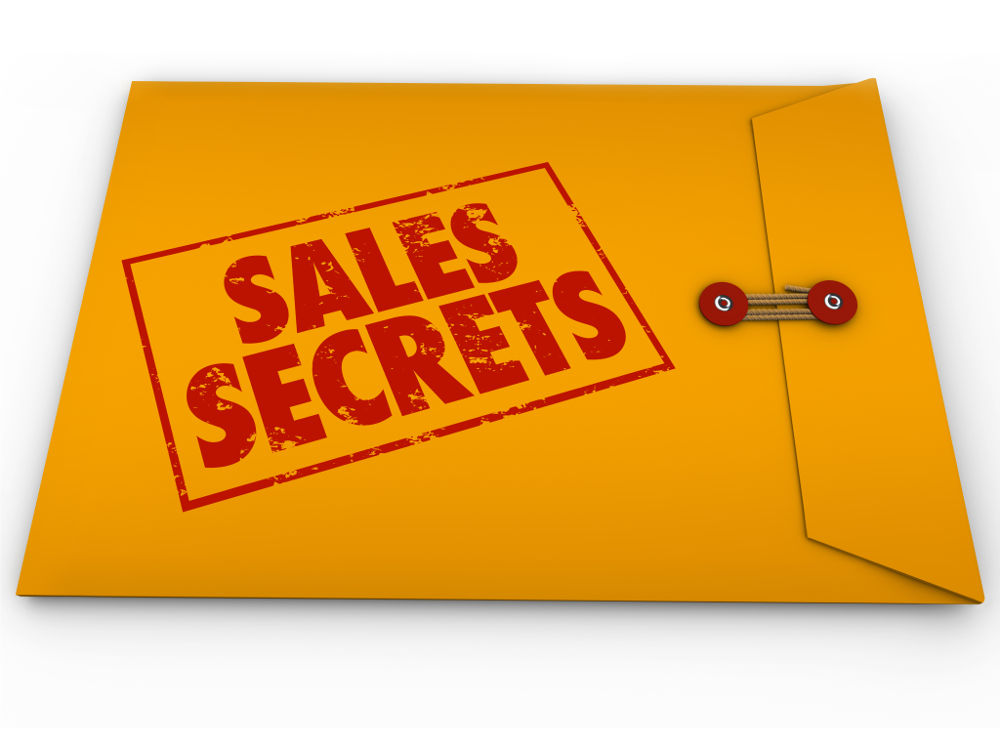 Sales secrets